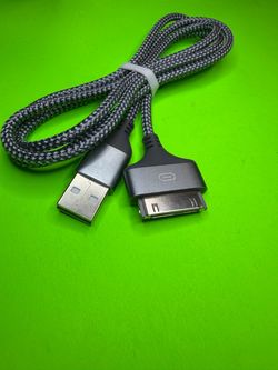 30 Pin USB Charger Cable Charging Cord for Apple iPhone 4 4S iPad 1 2 3 iPod Classic Nano Touch Dock Connector Replacement