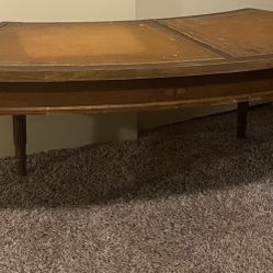 Antique mahogany hunt Coffee Table