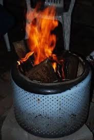 Washer Drum Fire Pit