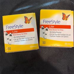 Freestyle Lite Glucose Blood Test Strips