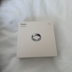 Oura Size 7 Silver Ring