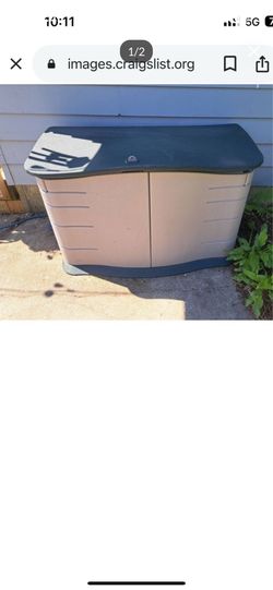 Rubbermaid storage shed .4ft 6”/..2ft 3” good condition $120