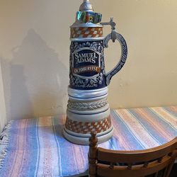 Samuel Adams Octoberfest Ceramic Beer Mug Display (3 ft)