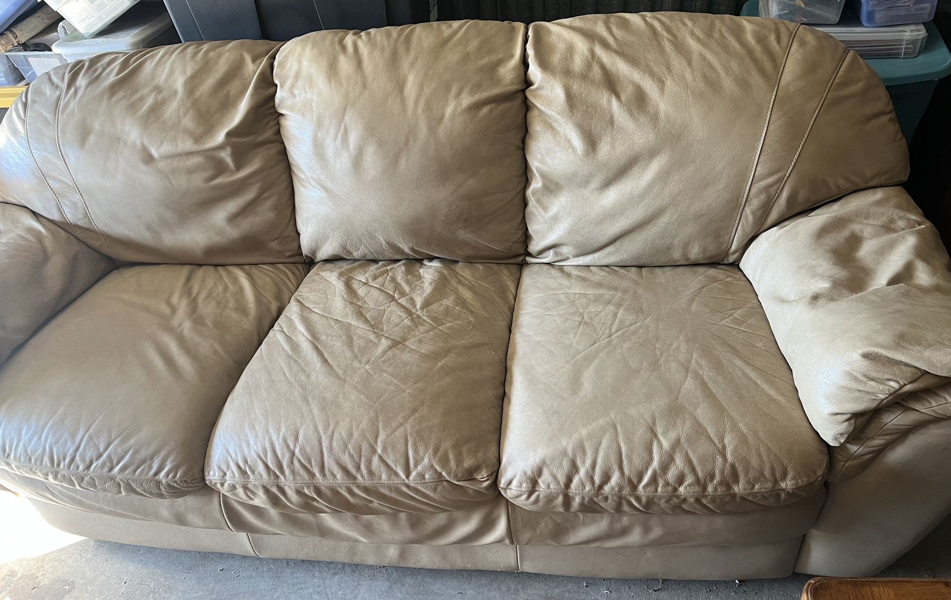 Leather Sofa