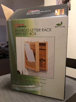 Brand New Letter And Key Holder Box