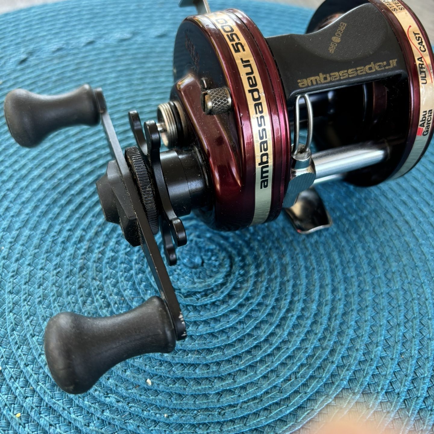 abu garcia 5500c3 reels Ambassadeur C3 6501 Reel, Left Handed 7kg Line capacity Abu Garcia Ambassadeur 5500-C3 Fishing