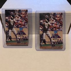 1996 Portland Rockies Pocket Game Schedules