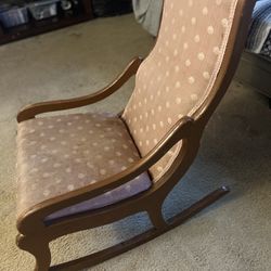 Vintage Kids Rocking Chair