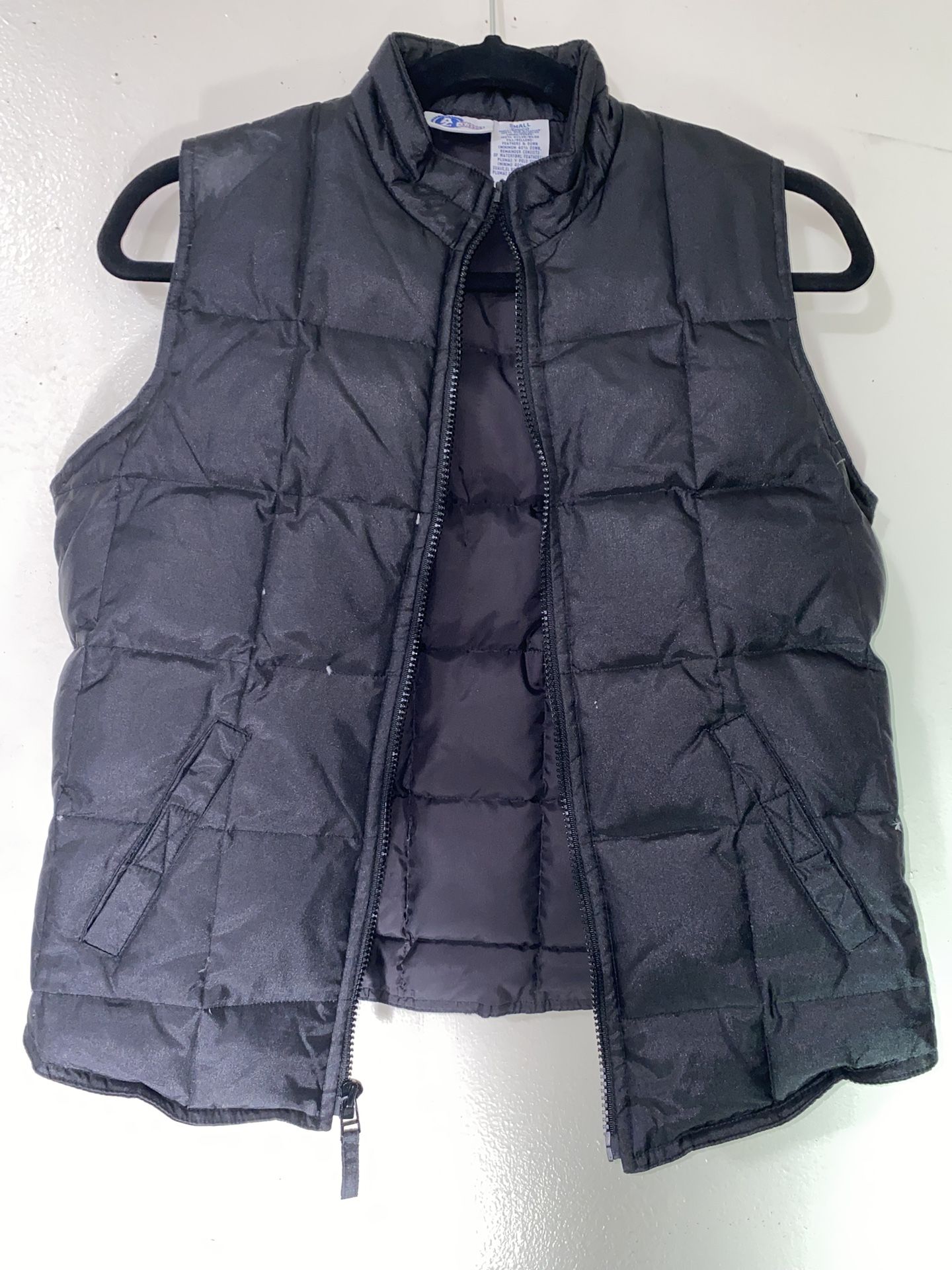 Black Puffer Vest