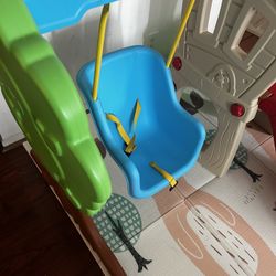 Hide and Seek Climber and Swing Kids Slide Backyard Play Set Outdoor Activity
