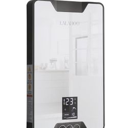 LALAHOO Tankless Water Heater - 240V 9kW Instant Hot Water Heater, Self Modulating, LED Display, White