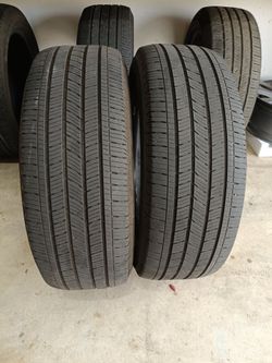 2x Michelin Primacy A/S Tires - 255/55R20 110V XL