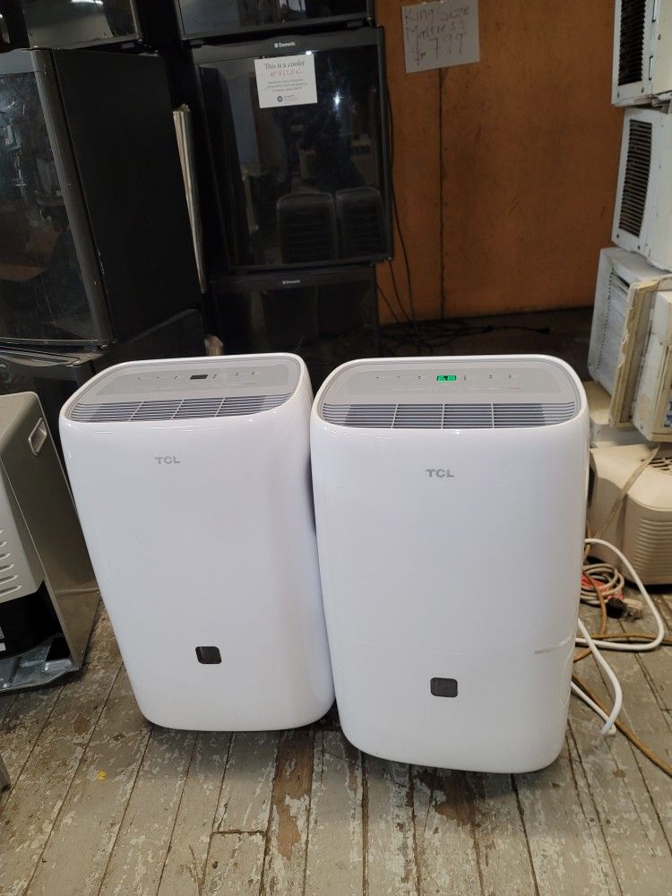 50-pints TCL Dehumidifiers All New $179 Each