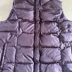 Eddie Bauer Womens Goose Down Puffer Vest Size XXL