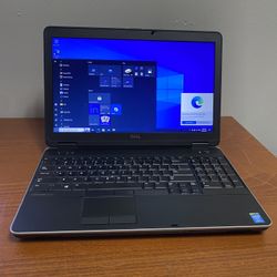 Dell 6540 15” Laptop I7 Quad Core 2.70GHz 16GB ram 256GB SSD 2GB Dedicated 