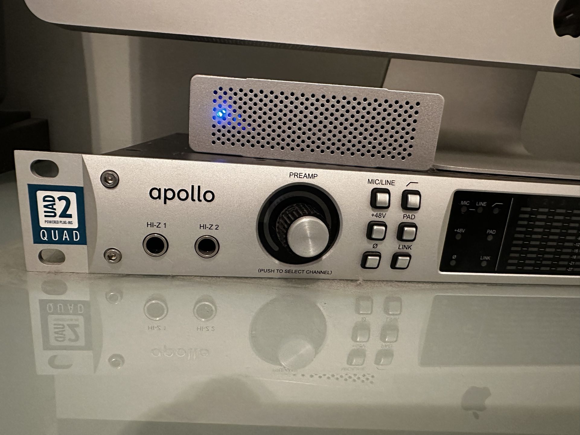 Apollo UAD 2 Quad - Studio Audio Interface Like New