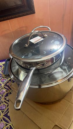 Princess House Satén De 4qt Antiadherente Nuevo En Su Caja