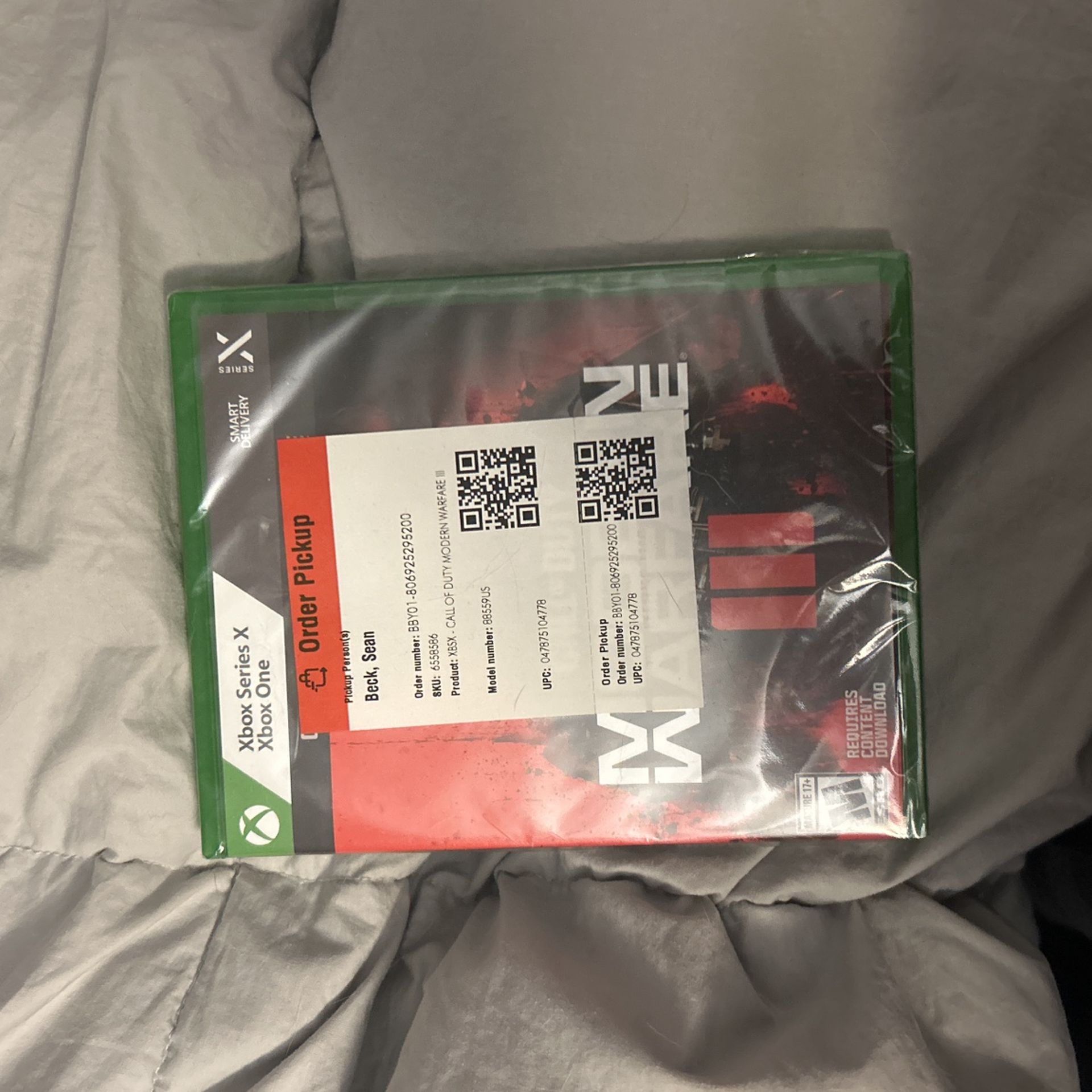 Call Of Duty: Modern Warfare 3 Xbox Series X