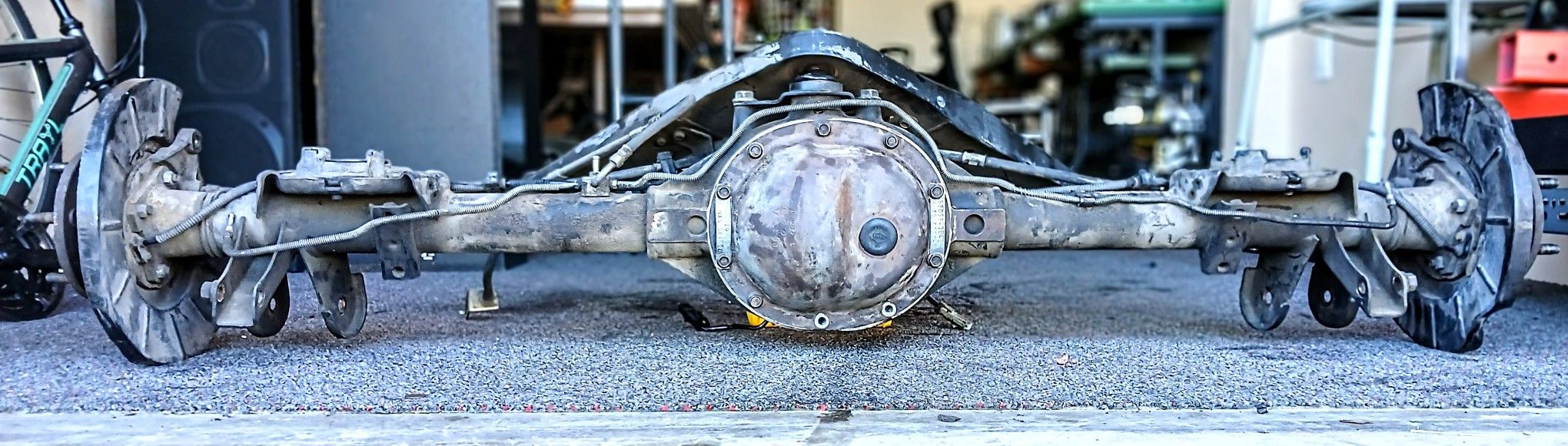 Compplete Rear Diff Dana 35 Complete Rear Axle Differential, Jeep Grand Cherokee, 3.73 Gear ...