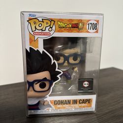 Gohan In Cape Dragon Ball Funko Pop #1708 Chalice Collectibles Exclusive