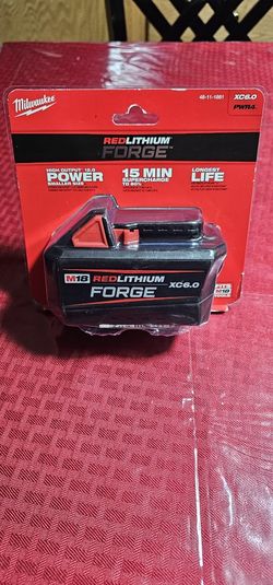 MILWAUKEE M18V REDLITHIUM FORGE XC6.0 BRAND NEW 
