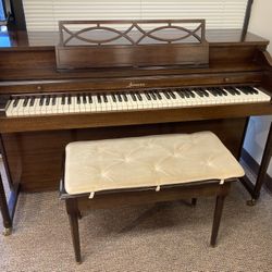 Baldwin Acrosonic Mahogany Spinet Piano