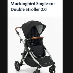 Mockingbird Single To Double Stroller 