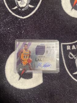 AC Green Lakers Jersey Patch Auto