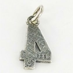 Men's Women's Sterling Silver 925 Charm / Pendant  #81909