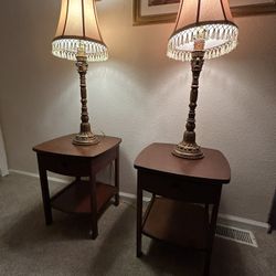 Set Of Tables And Lamps 