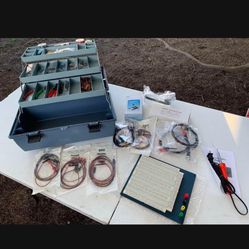 3- Pomona E12115 MINIGRABBER KIT Sealed, Oscilloscopes Probe Coaxial Cable, Bread board and more!!