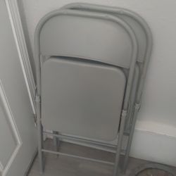2 Metal Chairs