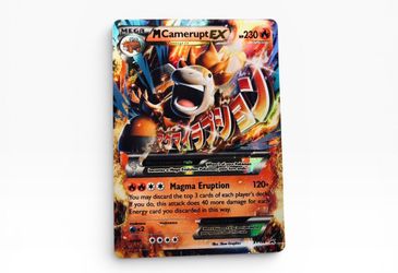 Mega Camerupt EX Pokémon Card XY198