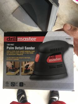 Drill master palm detail sander