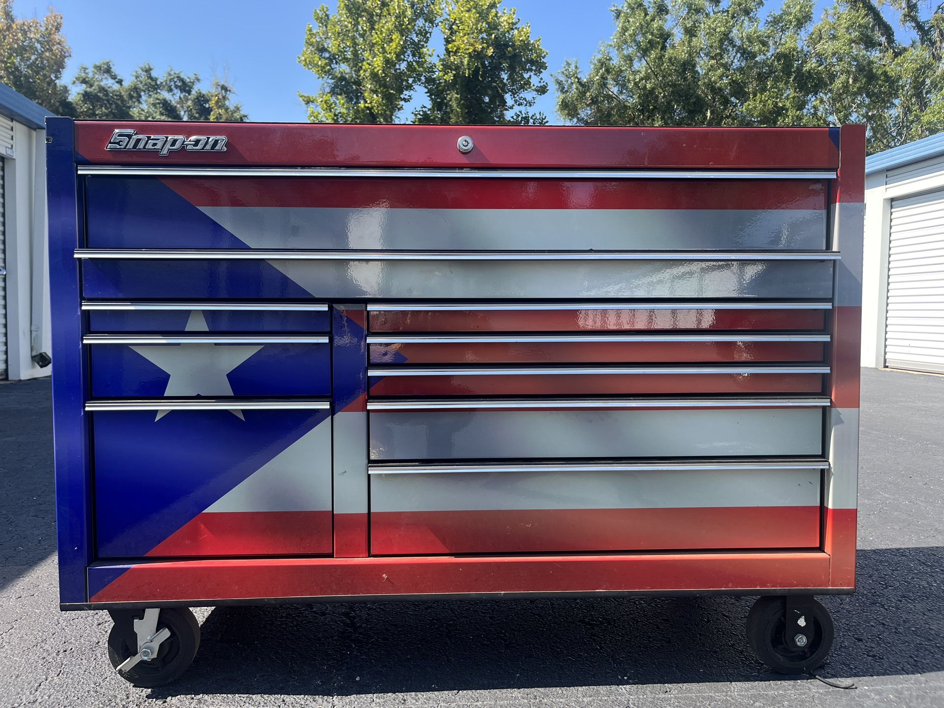 Snap On tool Box - Official Puerto Rico Wrap / Trade For Car,jewelry?