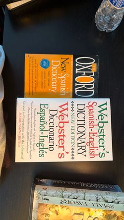 Oxford and Merriam-Webster Spanish Dictionaries