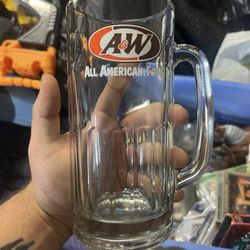 Vintage A&W Root beer Mug Huge!