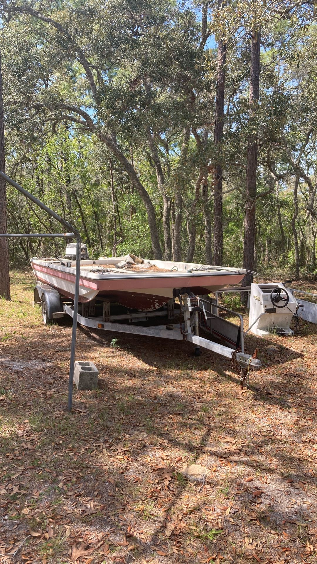 Hurricane Deck Boat
