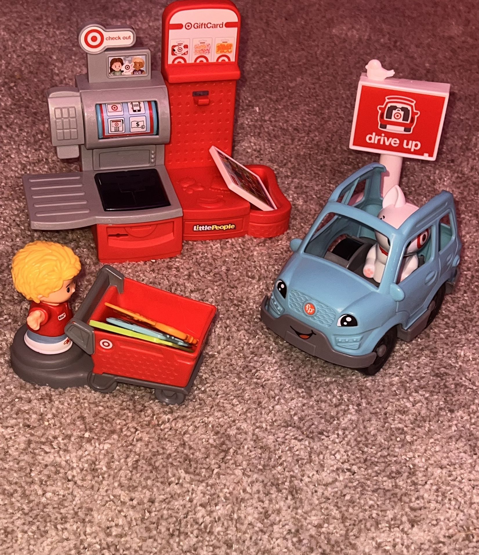 Little People Target Shopping