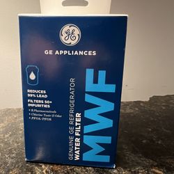 GE MWF Water Filter For GE refrigerator, New In Box