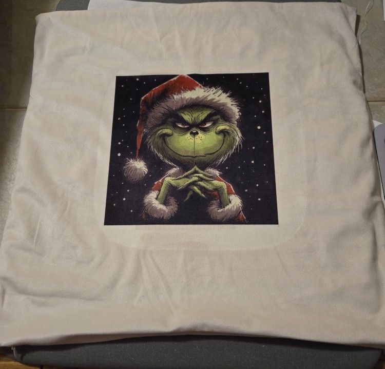 Grinch Pillow Cover
