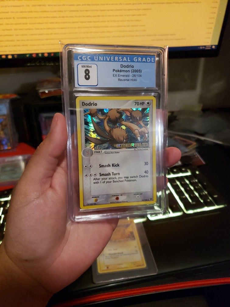 Ex Emerald Reverse Holo Foils
