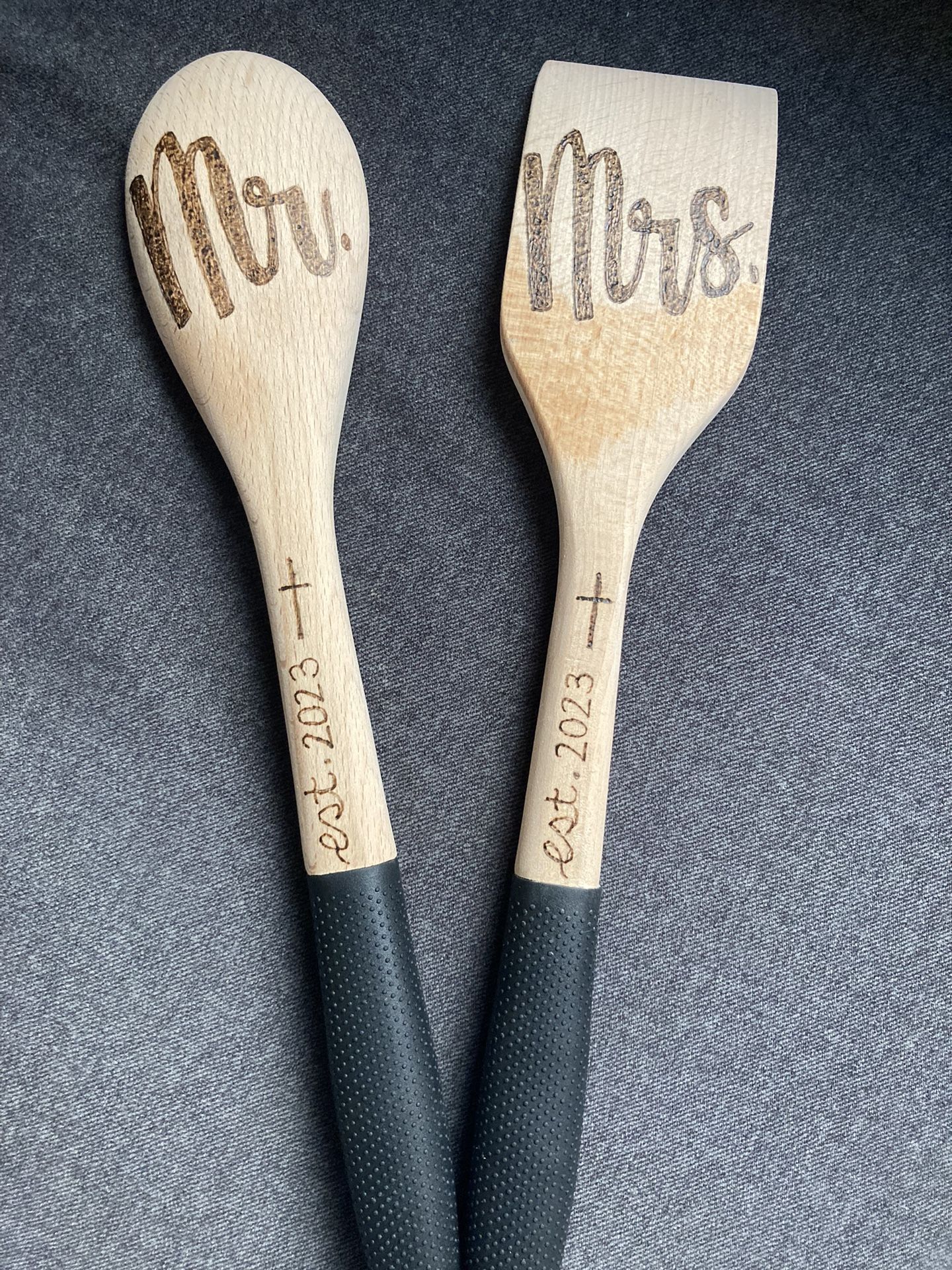 Mr. Mrs. Spatula Set
