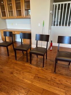 Crate and Barrel Chairs