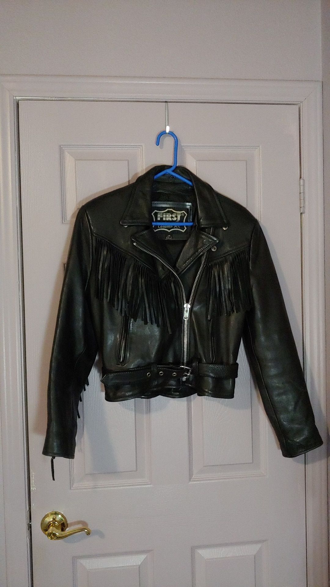 FIRST GENUINE LEATHER JACKET SZ14