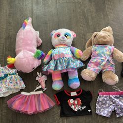 3 Build a bear and clothes