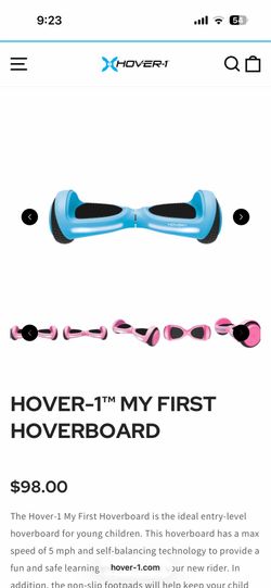 My first hover board