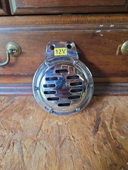 12V Chrome Electric Horn 
