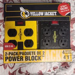 Yellow Jacket 2 Pack Power Blocks