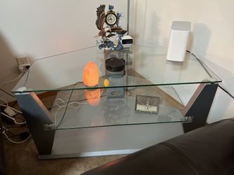 Glass Tv Stand 